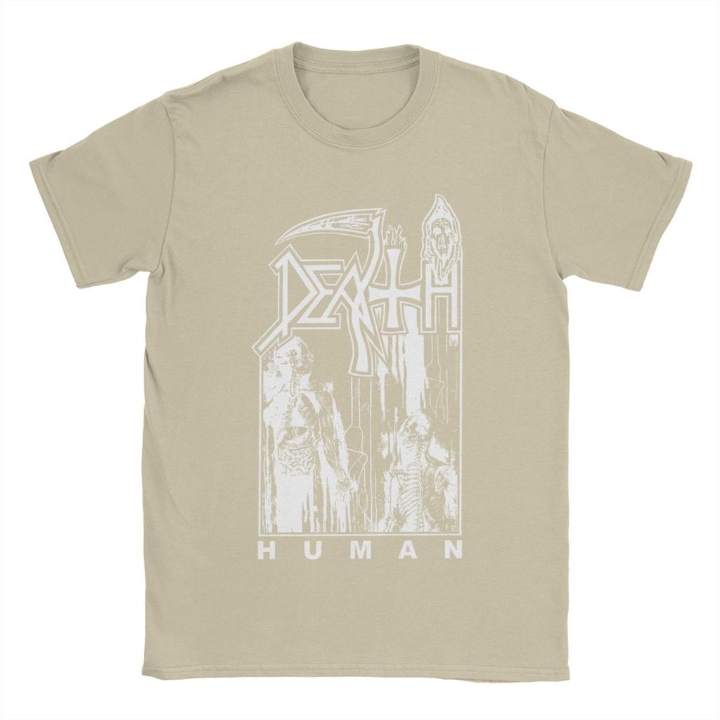 Death Band Men T Shirts Novelty Tee Shirt Short Sleeve Crewneck T-Shirt Cotton New Arrival Clothes