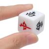 5 Stück Mahjong Windrichtung Würfel   Südwest Nord Kugel Unterhaltungsspiel Würfel