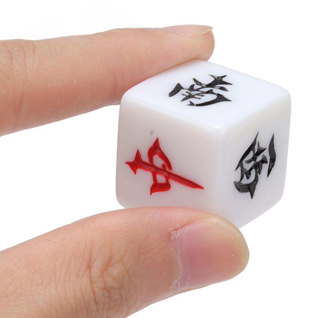 5 Stück Mahjong Windrichtung Würfel Südwest Nord Kugel Unterhaltungsspiel Würfel