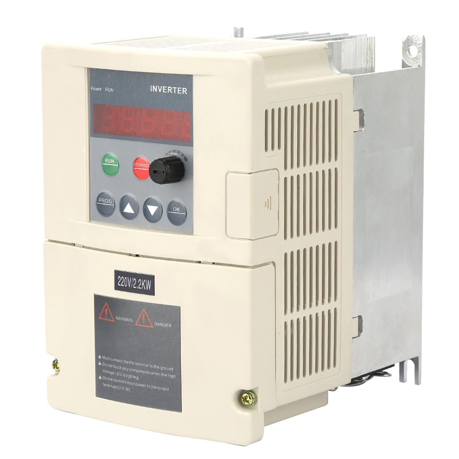 

2.2KW Single phase Inverter 220V 2.2KW Single Phase InputAnd Three Phase Output Inverter Frequency Converter