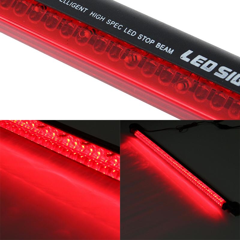 

Красный 56 светодиодный 12 В с высоким креплением, третий, 3-й стоп-сигнал, задний фонарь, универсальный