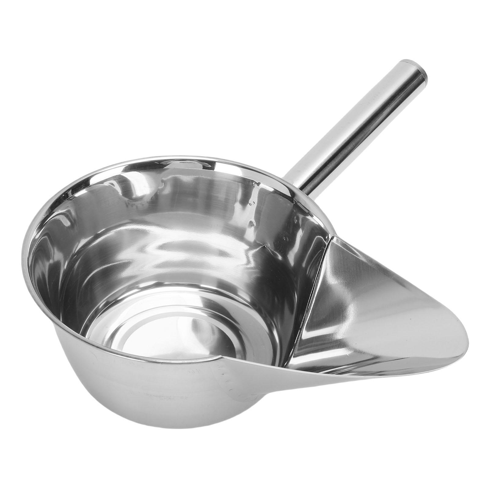 French Fry Scoop Multi Functional Stainless Steel Duck Billed Chip Scoop for Popcorn Ice Cubes Coffee Beans Type 2