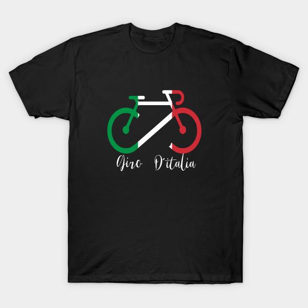 

Men Black Print T-shirt Giro D´Italia / Ciclismo Italiano No-Cut Transfer Paper Print Cotton Tshirt XL