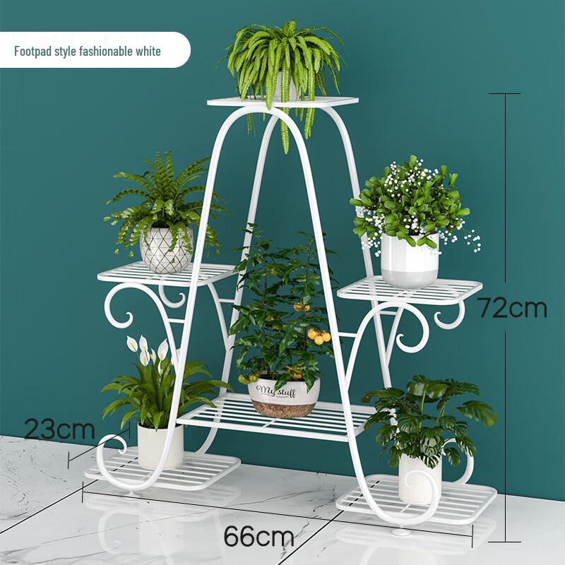 Multi-Tier Movable Plant Stand