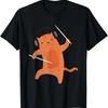 Drumsticks Percussion Drummer Cat Animal Gift Drums T-Shirt