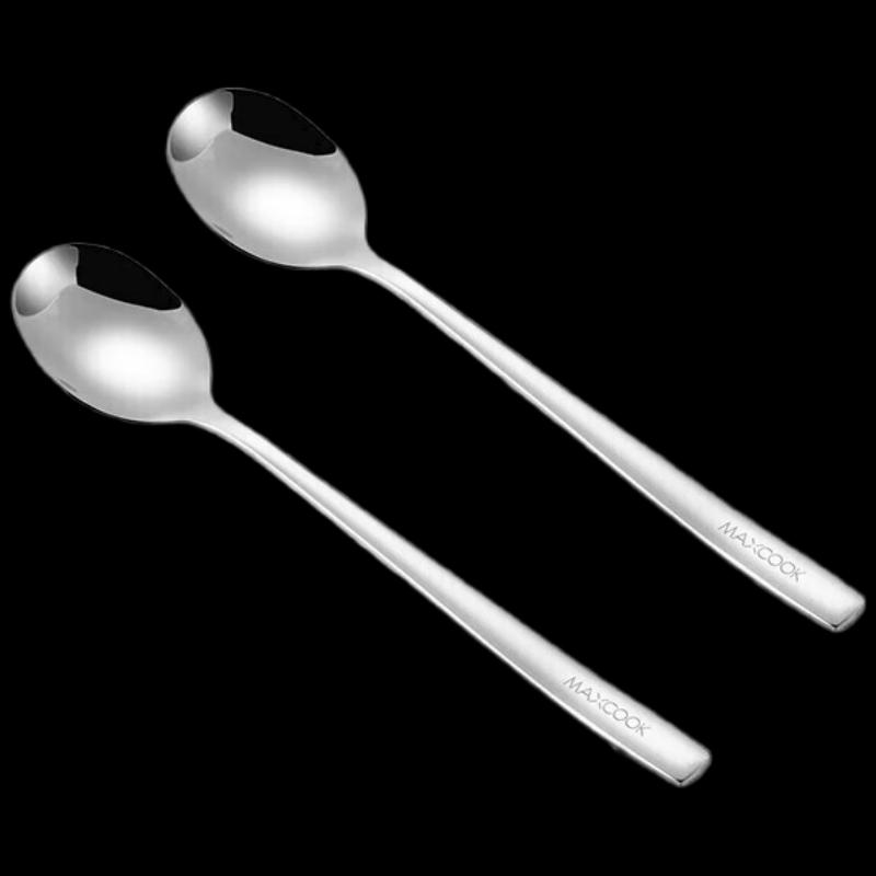 Meichu 316L Stainless Steel Soup Spoons (2-Piece Set)