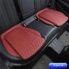 Breathable Car Seat Cushion Luxury Leather Commercial Vehicle Non-slip Support Pad Universal High Rebound Sponge Seat Cover