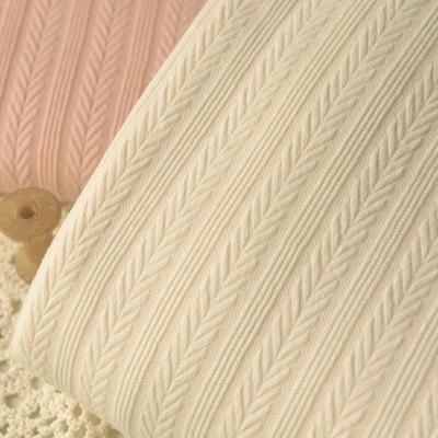 80x50cm/160x200cm Niedrig elastisches Blatt-Jacquard-Strickgewebe aus Polyester und Baumwolle für Damenkleider Pullover Handgemachtes DIY-Gewebe