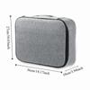 Large Capacity Lockable Document Storage Bag Portable Durable Multi-layer Family Document Bag Water-Resistant Tote Bag