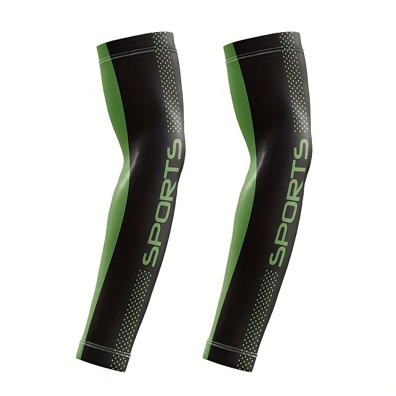 1 Pair Men's Cooling & Breathable Arm Sleeves | Quick-Dry Sports Compression Sleeves for Outdoor Cycling, Fishing & Motorcycling