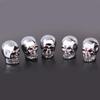 5Pc Skull Tyre Tire Wheel Car Auto Valves Dust Stem Cover BicycleMotocycle