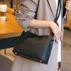 Elegant Women's Cowhide Shoulder & Crossbody Bag - High-End Design, Large Capacity Handbag