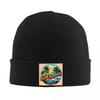 Santa Barbara California USA Warm Knitted Cap Fashion Bonnet Hat Autumn Winter Outdoor Beanies Hats for Unisex Womenx Adult