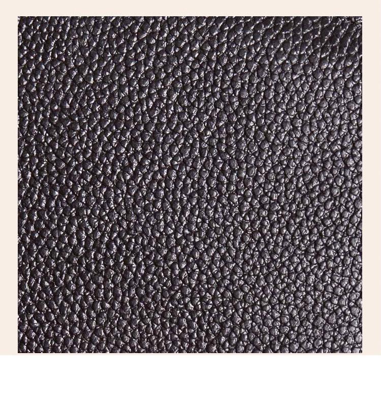 Genuine Leather RFID Passport and Document Holder with Multi-Card Slots and Zipper Pocket for Men and Women