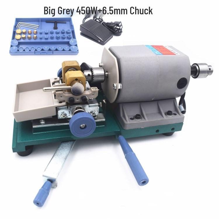 Pearl and Bead Drilling Machine for Amber, Bodhi, Beeswax, Wood, and Turquoise