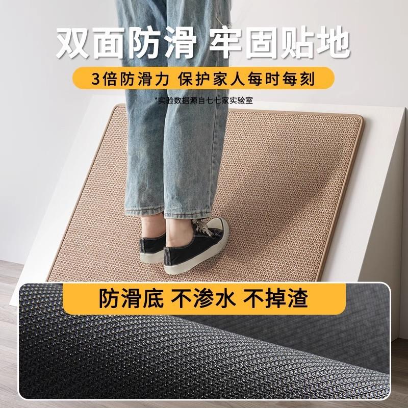 Kitchen Floor Mat Absorbent Oil-proof Washable Rug Anti-slip Door Home Long Strip