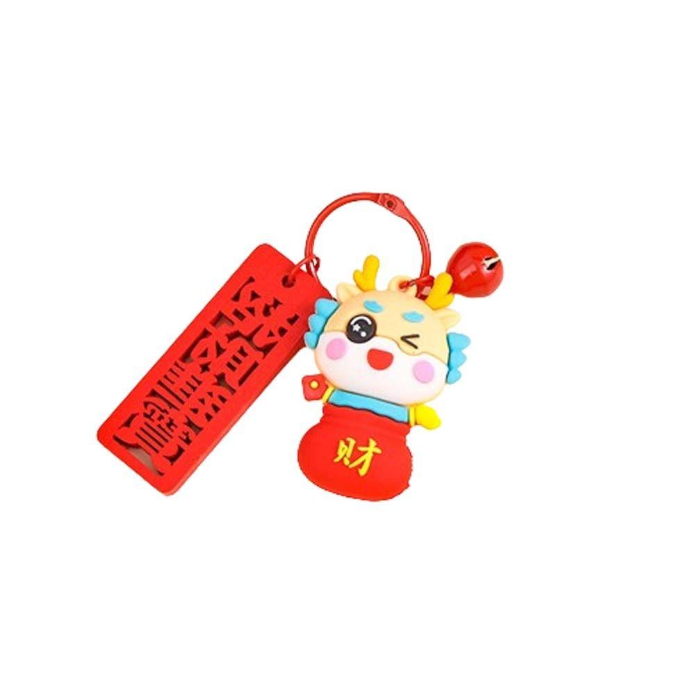 

Год Дракона Год Дракона Мультяшный Брелок Мультяшный Год Дракона Брелок для Машины Подарки на День Рождения для Друзей B