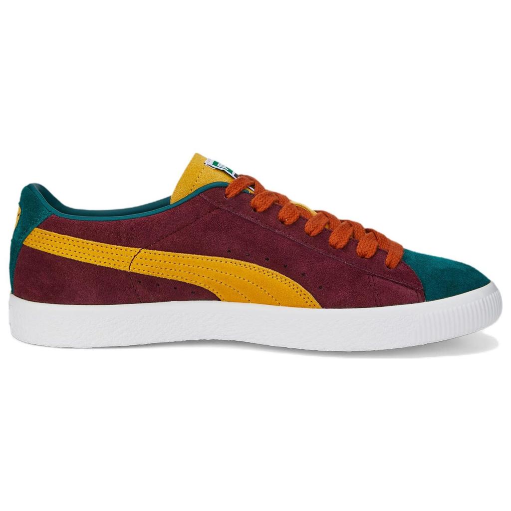 Puma Suede VTG Teams Varsity Green Mustard Men Sneakers Aubergine 386581-01