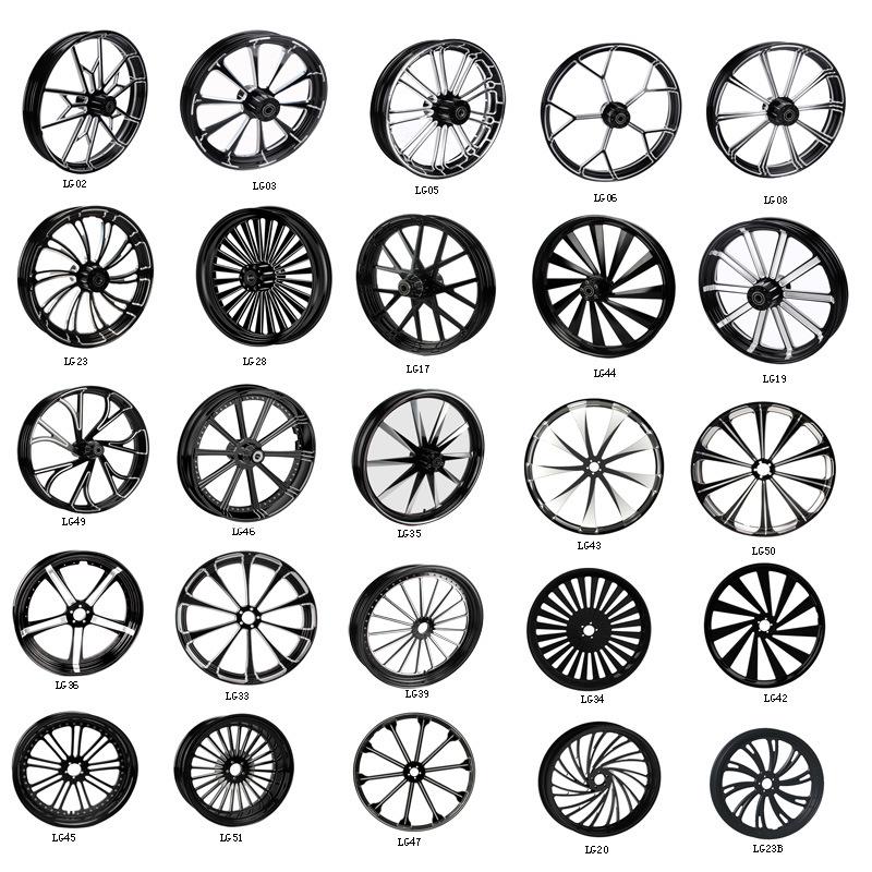 Forged Aluminum Wheel Rim for 18-32 Inch Harley Motorcycle