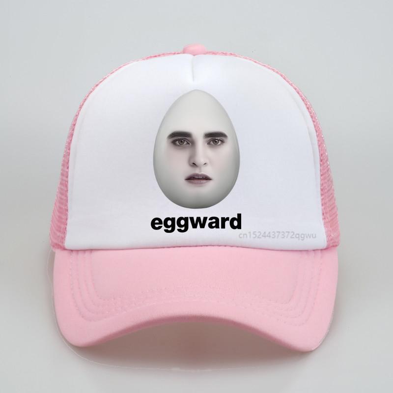 Twilight Eggward Meme hat Unisex Edward Cullen Parody Humor graphic baseball cap Casual Outdoor Mesh breathable Trucker hats Adjustable