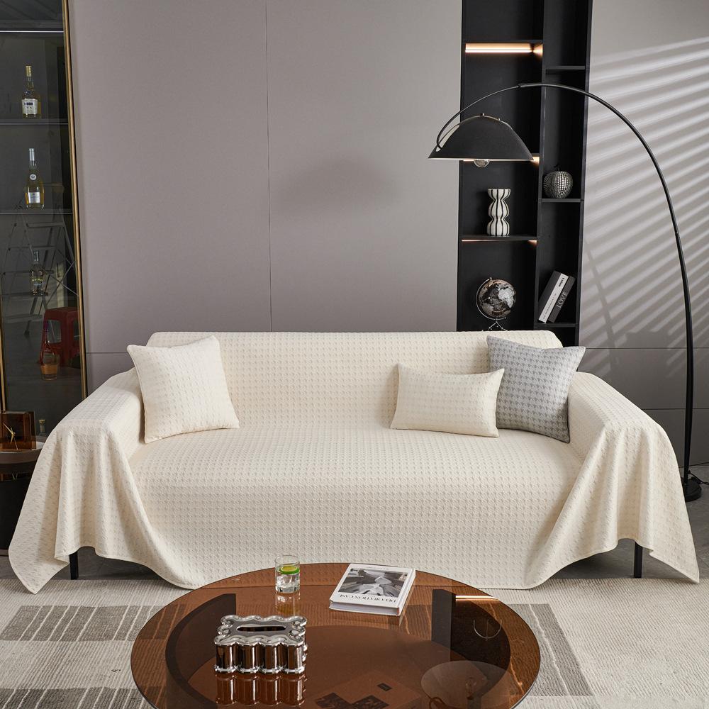 Summer Ice Silk Sofa Cover Towel Cool Feeling Sofa Cover Simple Modern Summer Anti-Scratching Summer Mat Sofa Cushion