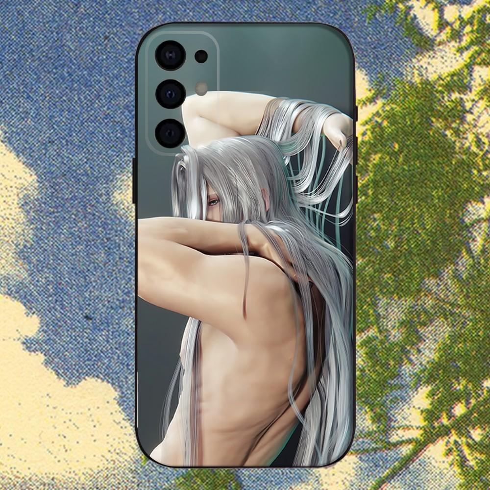 Final F-Fantasy Game Sephiroth Phone Case For Samsung S25,S24,S21,S22,S23,S30,Ultra,S20,Plus,Fe,Lite,Note,10,9,5G Black Cover