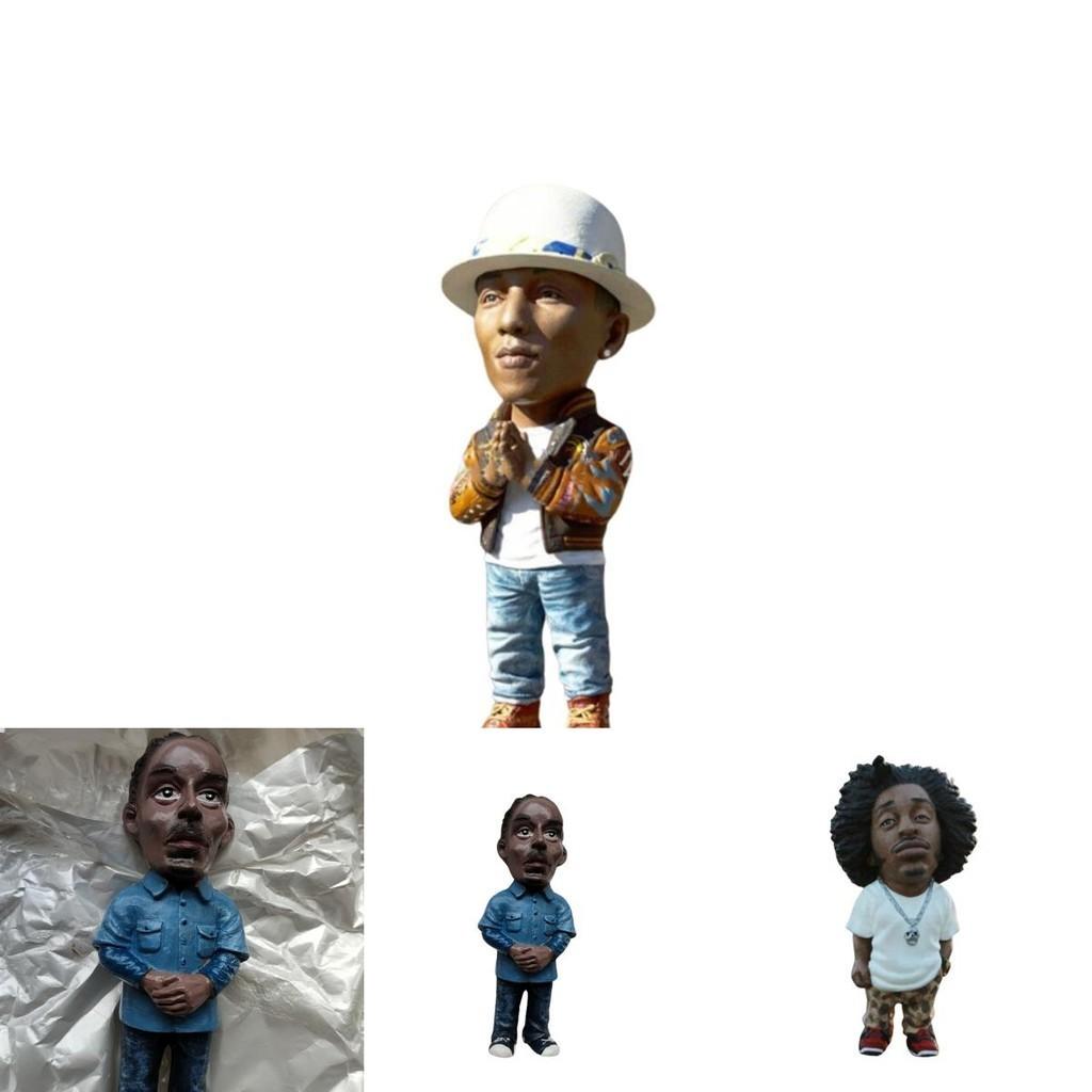 Hip Hop Rapper Bro Shakur Snoop Dogg Action Figure For Music Fans Hand-sculpted And Hand-colored Statue