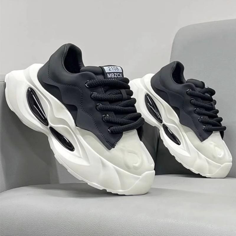 

МОДНЕ ВЗУТТЯ Чоловічі дихаючі спортивні кросівки Спортивне взуття для бігу Відкритий жіночий теніс Тренажер для тренажерного залу 44 чорний