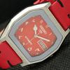 CLASSIC MENS SEIKO 5 AUTOMATIC JAPAN RED DIAL WATCH A417080-2