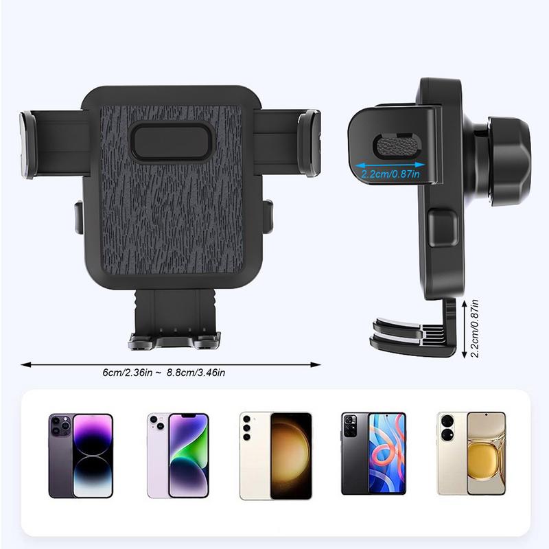 Mirrors Phone Holder Retractable Car Phone Holder Rotatable Auto Phone Mount Car Accessories Anti-Shake Cellphone Car Holder For