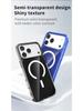 Custodia Colorata Magnetica per iPhone 17: Compatibile con iPhone 12 fino a 16, Design Trasparente per Uso Transfrontaliero e Internazionale