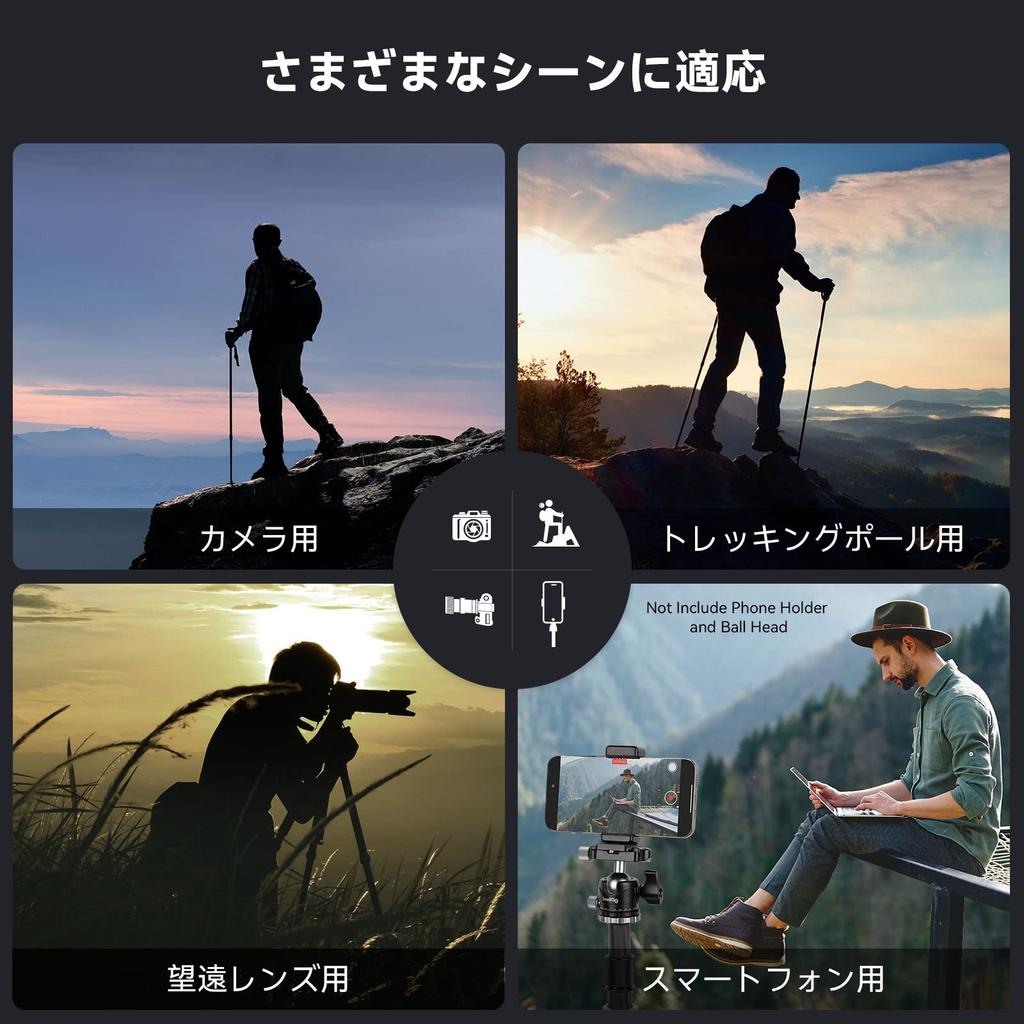 SmallRig Carbon Fiber Tripod with Center 12kg Weight 158cm Low Center of Panoramic Quick Professional Camera Tripod for Digital Cameras and Includes