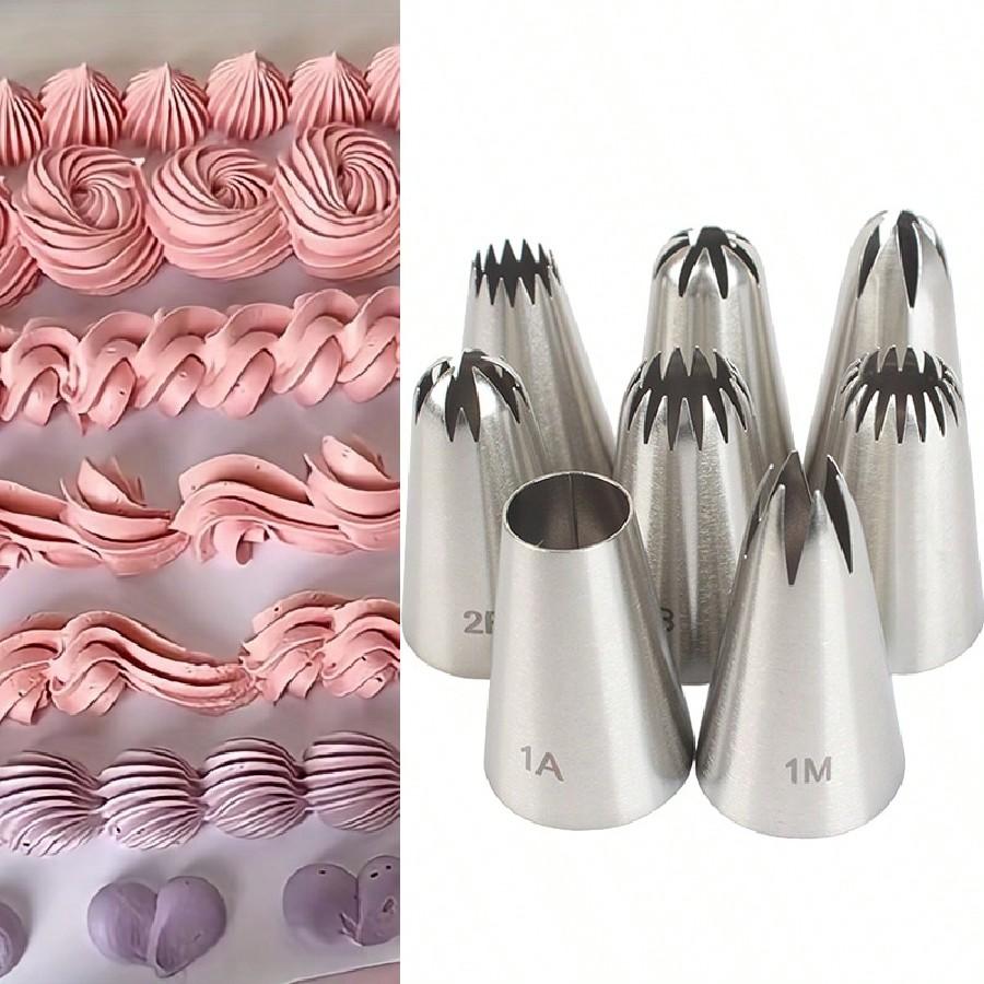 8-teiliges Spritztüllen-Set