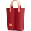 1 Pezzo Borsa per Vino in Feltro Singola Bottiglia Borsa Termica Portabottiglie Borsa Portabottiglie Vino Imbottita Raffreddatore per Vino Regalo per Amanti del Vino o Matrimonio