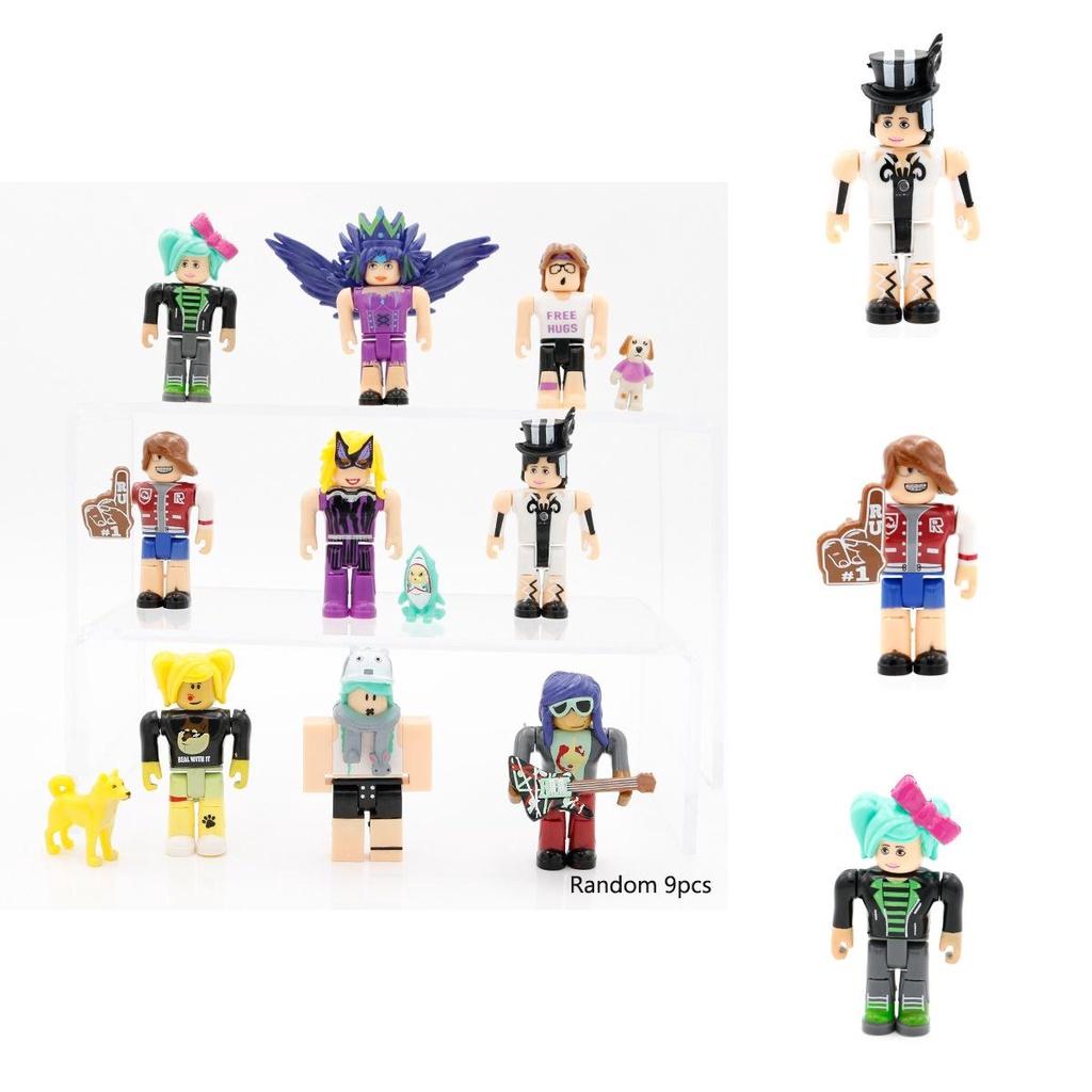 Urocze Losowe 9 szt. Figurki Roblox Lalki Zabawki Model Anime Figurki Do Dekoracji Prezenty dla Dzieci