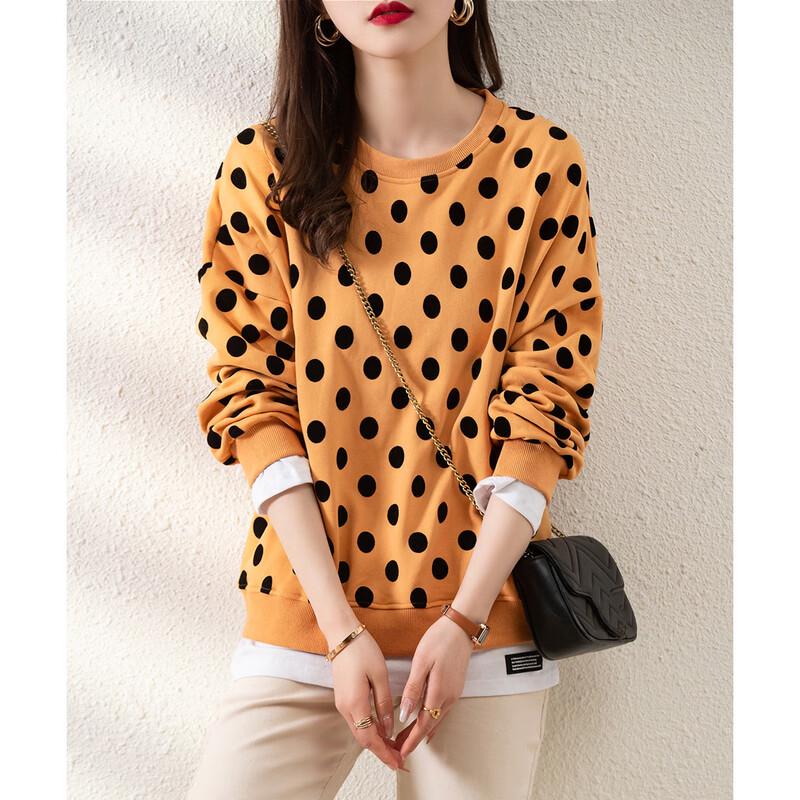 Firstview Women's Urban Casual Long-Sleeve Sweatshirt