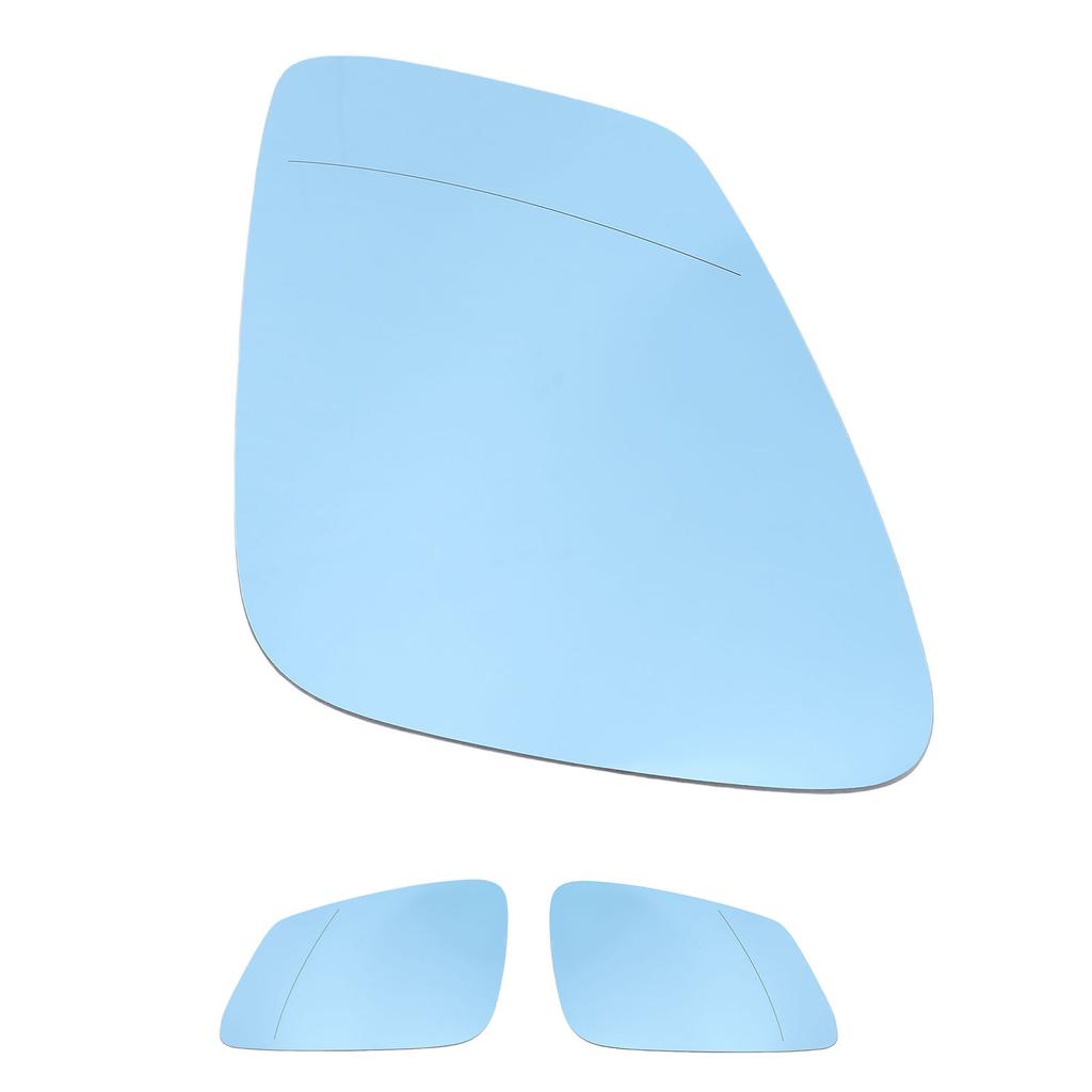 Heated Mirror Glass Clear Vision Blue  Modern  Rearview Mirror Glasses Accurate Fit with Backing Plate for Vehicle