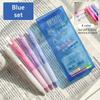 4pcs Acrylic Paint Color Gel Pens Set Solf Grip 0.7mm Ballpoint Quick Dry Ink Marker for Writing Drawing