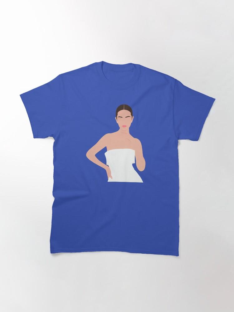 Selena Gomez Lineless Illustration Classic T-Shirt
