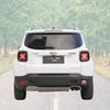 YOCTM Glossy Black Tail Light Cover for Jeep Renegade 2016 2017 2018 ABS Lamp Guard Protector Bezel Trim Exterior Accessories 2-PACK