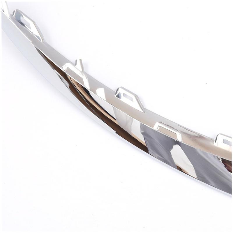 NEW Front Lower Bumper Chrome Molding Trim Silver OE# A2078850774 A2078850874 A2078850974 For Mercedes E CLASS W207 E300 2014-