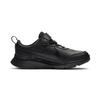 Nike Varsity Leather Low top Sports Casual Shoes Pure Black Children Aged 3 7 Years Old CN9393-001