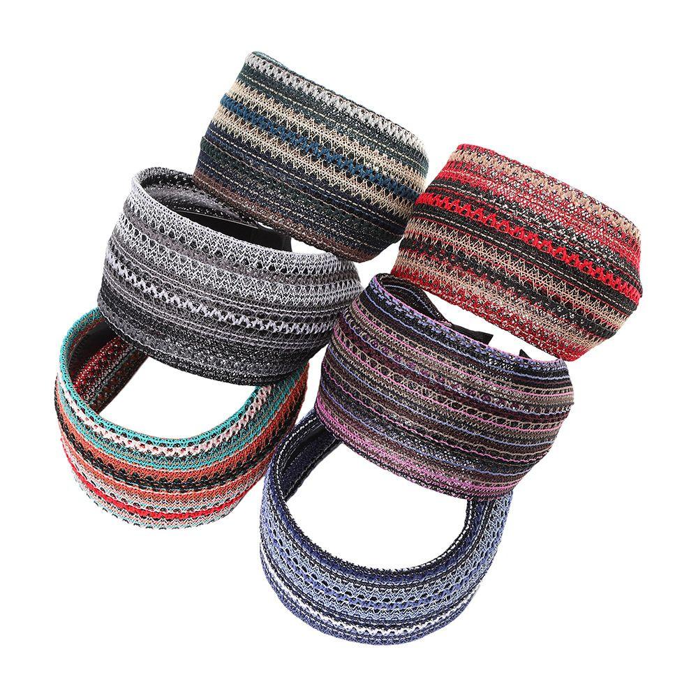 Headdress Mesh For Mom Women Hair Band Wide Edge Headband Hair Accessories Korean Style Hair Hoop