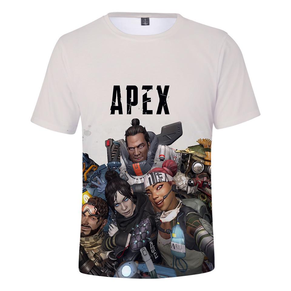 Kids T Shirt 3d Apex Legends Clothing Children Boys Girls Short Sleeve Tshirt Outerwear T -Shirt Children Clothe Tee 