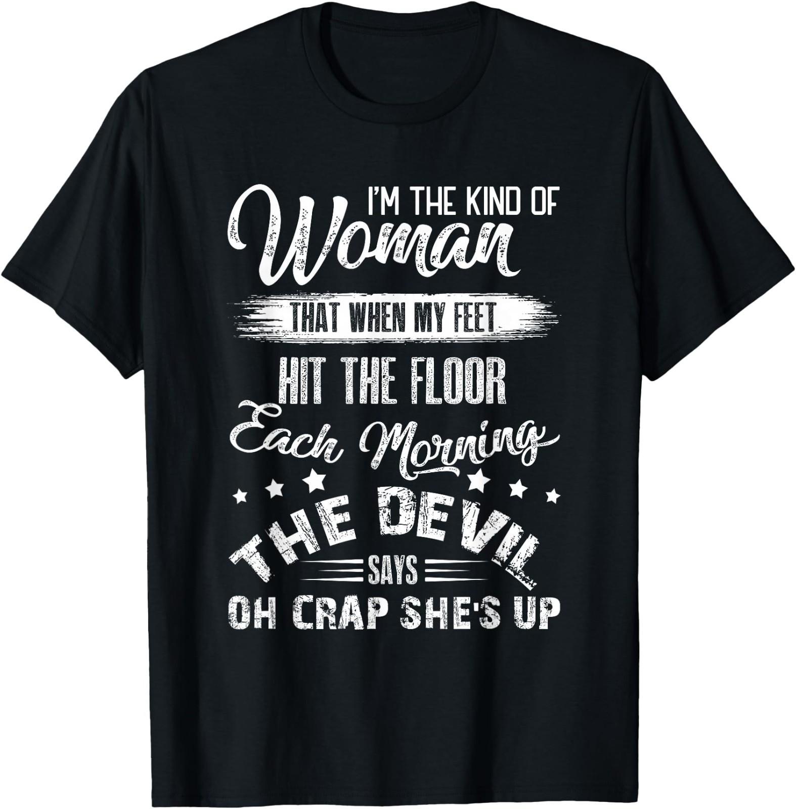 Vintage Distressed The Devil Tarot Card Women s Fashion T-Shirt XXXXL
