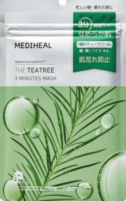 MEDIHEAL Sheet Mask Carmide with Teatree Face 7 Sheets (Mediheal) [Authentic] 3-Minute Mask, (x 1)