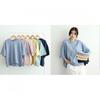 Shop   Women Round 5 PoinT Sleeve Crewneck ShorT Sleeve CoTTon T shirT Ami Wsh  