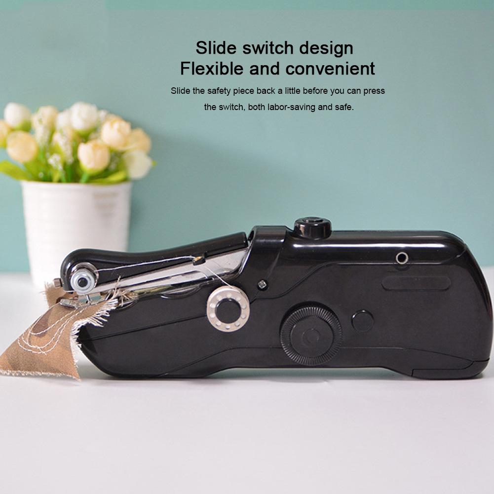 Handheld Sewing Machine Lightweight Mini Electric Sewing Machine Clothes Mending Machine for Beginners and Adults