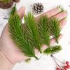 30/10Pcs Artificial Pine Branches Christmas Green Plants Pine Needles DIY Xmas Tree Garland Home Navidad Party Decoration Flower