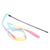 Ribbon Cat Wand Colorful Boredom Relief Funny Interactive Cat String Stick Toy for Kittens 3pcs